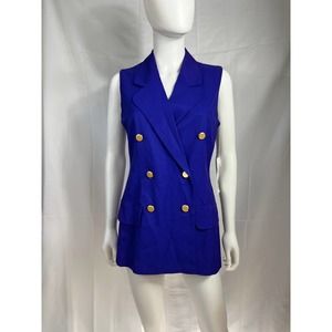 1990's Long Purple Vest/Top- NWT